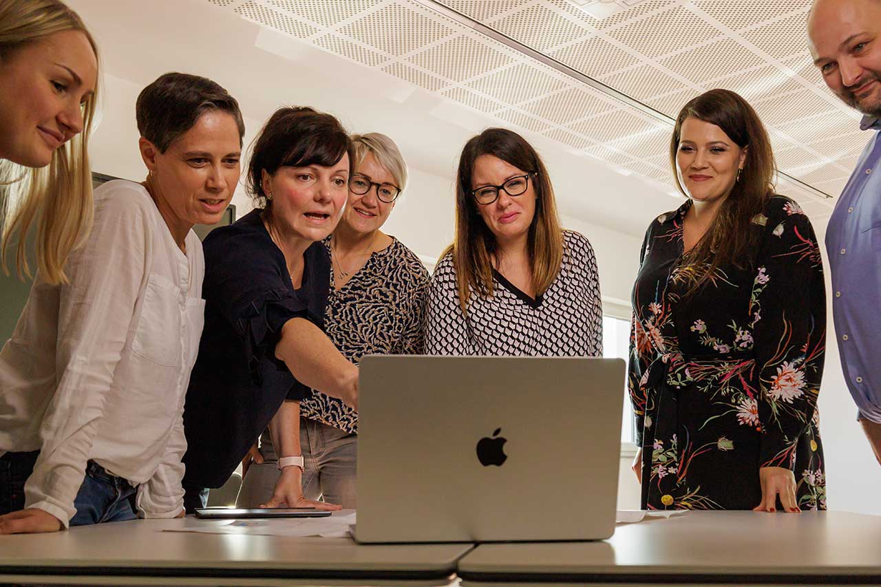 Das VILICUS Team bei der Arbeit